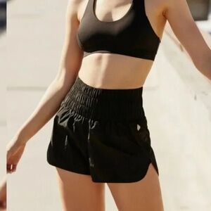 Free People Movement The Way Home Shorts Black Size XS